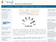 Tablet Screenshot of kirenet.com
